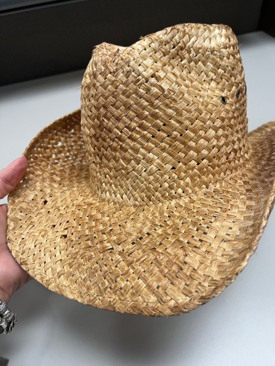 Peter Grimm Straw Cowboy Hat - Natural Tan main image 4
